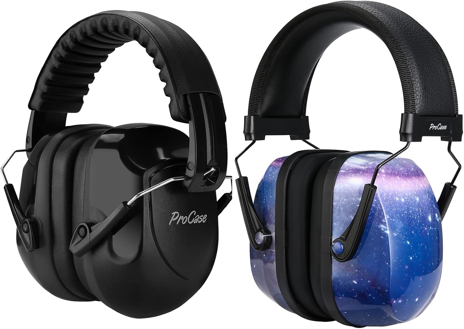 ProCase Noise Reduction Safety Earmuffs Bundle with Kids Ear Protection