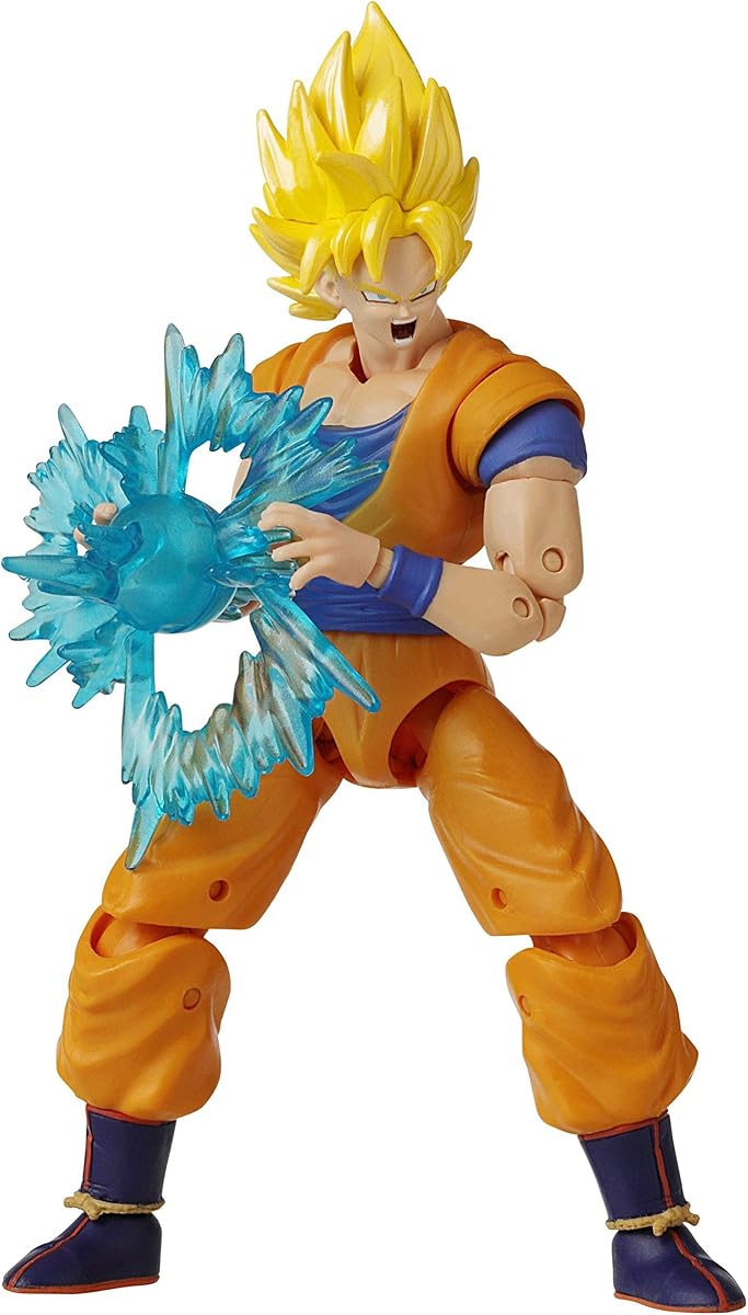 Bandai America - Dragon Ball Super Dragon Stars Power Up Pack Super Saiyan Goku, 6 inches | Dragonball Super 6 Inch Action Figure Dragon Stars Power Up Pack - Super Saiyan Goku