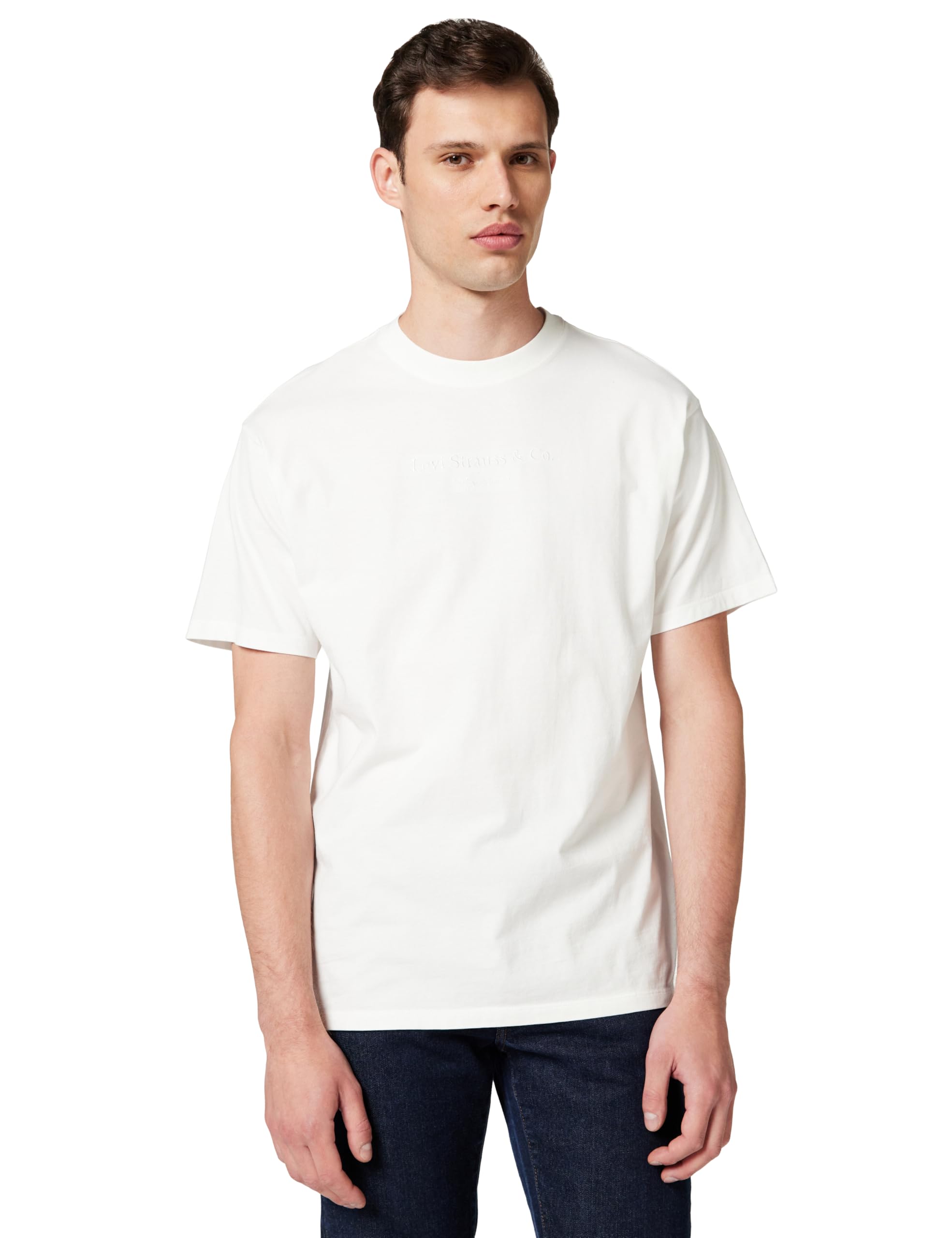 Levi's Herren Vintage Fit Graphic T-Shirt, Archival 2Hp Tee WHI, XL