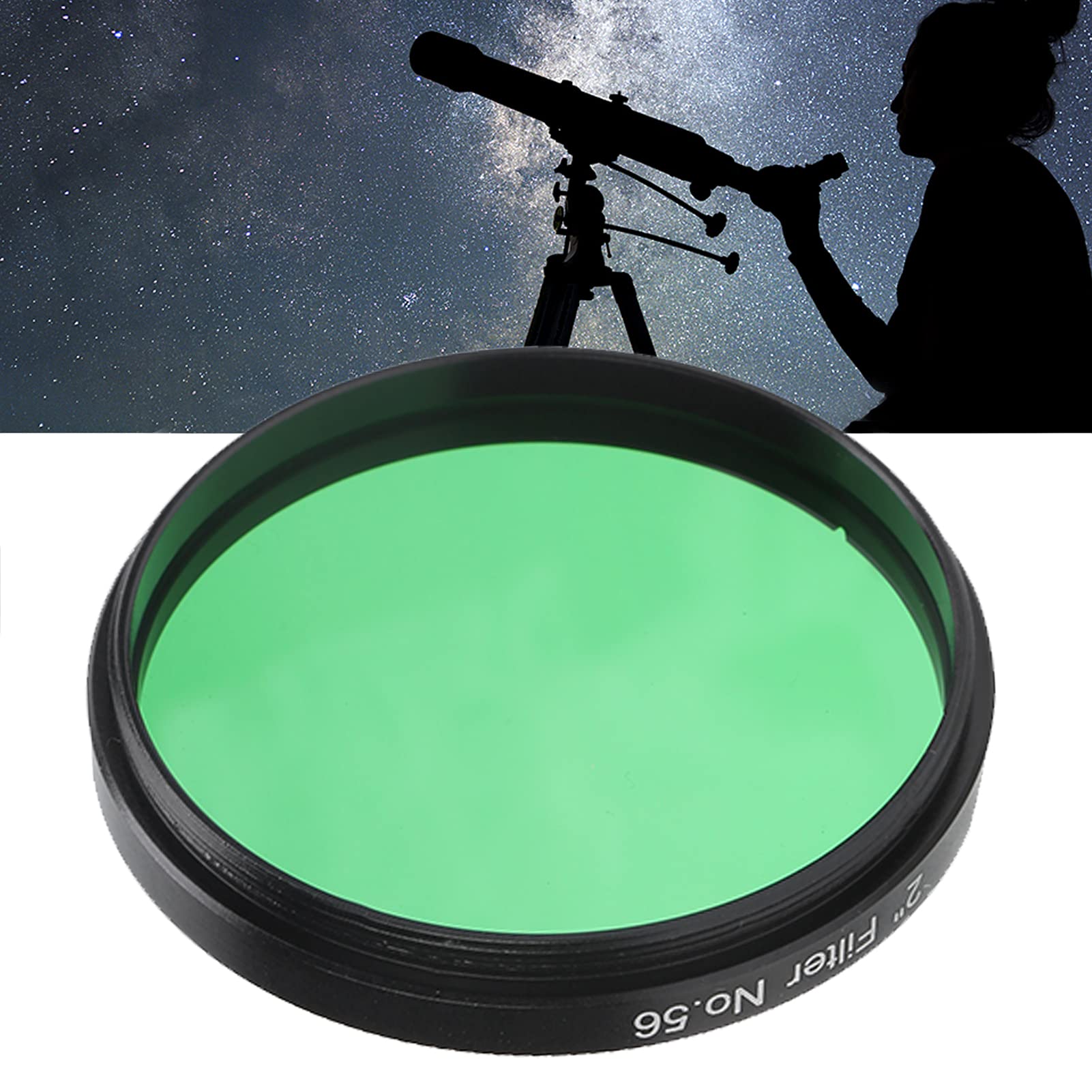 Filtro de telescopio Astronómico 50.8mm, Moon Filter para Reducir la contaminación lumínica