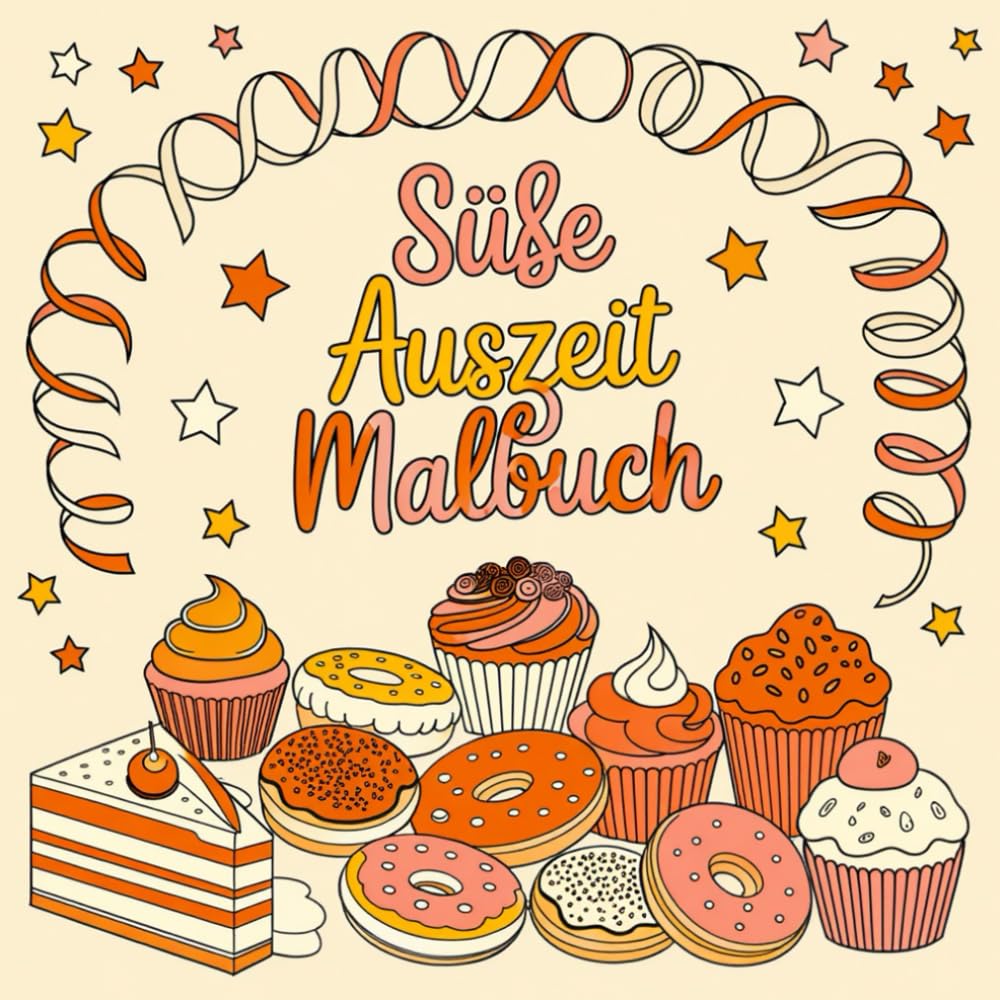 Süße Auszeit Malbuch: Liebevoll Illustrationen zum Ausmalen – perfekt zum Abschalten und Entspannen
