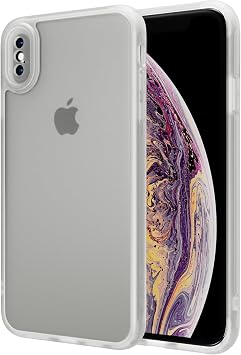 PinLiSheng iPhone Xs Max Case, Translucent, Full Protection, Compatible with Phone Xs Max, Smartphone Case, Shockproof, US Military MIL Standard Certified, Lens Protection, Anti-Slip, No Yellowing with Strap Hole, Mobile Phone Case Cover for iPhone Xs Max White, iPhone Xs Max