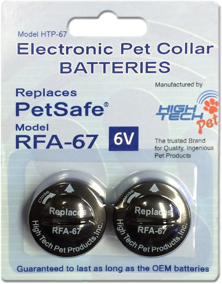 High Tech Pet 6-volt Electronic Pet Collar Battery
