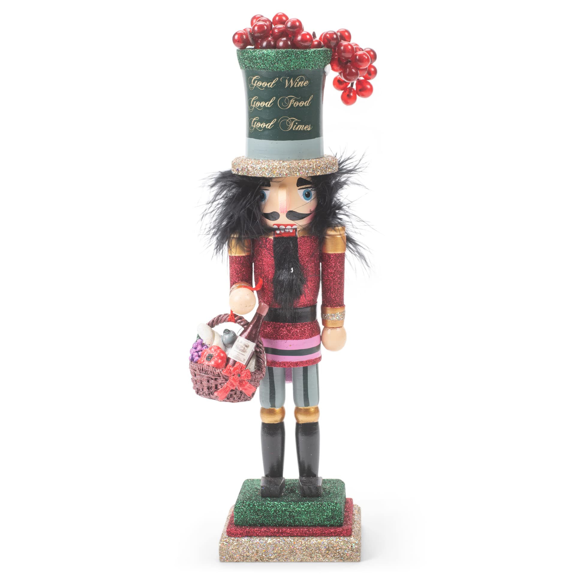 Casse-Noisette Kurt S. Adler en Bois Multicolore pour Décoration Festive