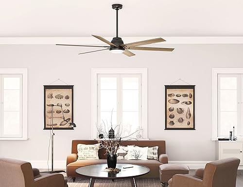 Miniatura 3 de Hunter Fan Company 51886 - Ventilador de techo por gravedad, bronce noble