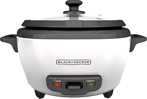 BLACK DECKER Cooker 6 cup White Image