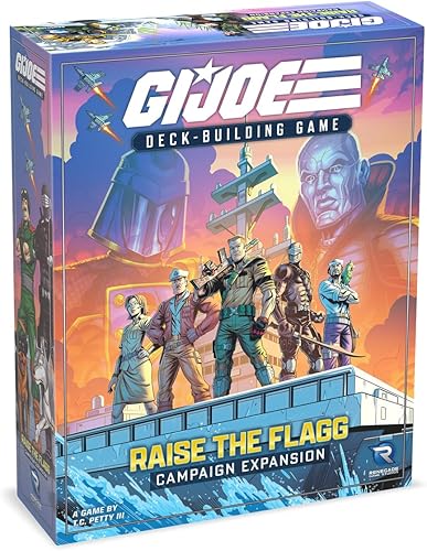 Renegade Game Studios G.I. Joe Juego de construcción de mazos - Raise The Flagg
