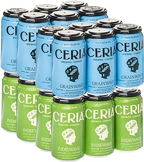 Ceria Brewing, Grainwave & Indiewave Mix Pack, 12oz (24pack)