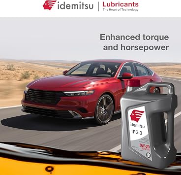 Idemitsu IFG3 0W-20 SP/GF-7A Full Synthetic Motor Oil 5 Quart | Engineered for Maximum Fuel Efficiency and Engine Protection
