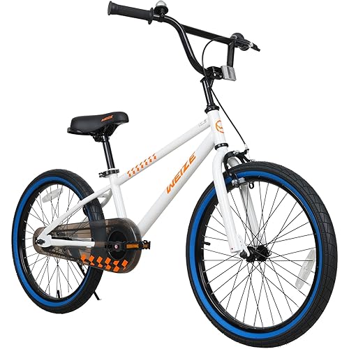 WEIZE Kids Bike, 16 20 Inch Children Bicycle for Boys Girls Ages 4-12 Years Old, Rider Height 41-62 Inch, Coaster Brake, Multiple Color Options
