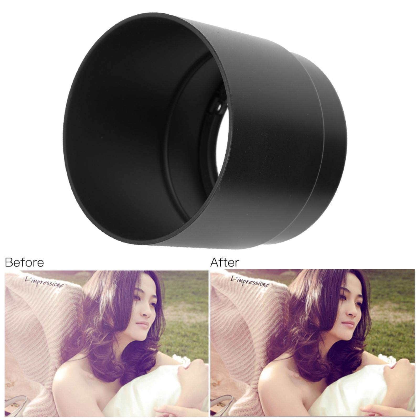 Amazon | ET-67レンズフード キャノンEF 100mm f / 2.8マクロ用カメラ