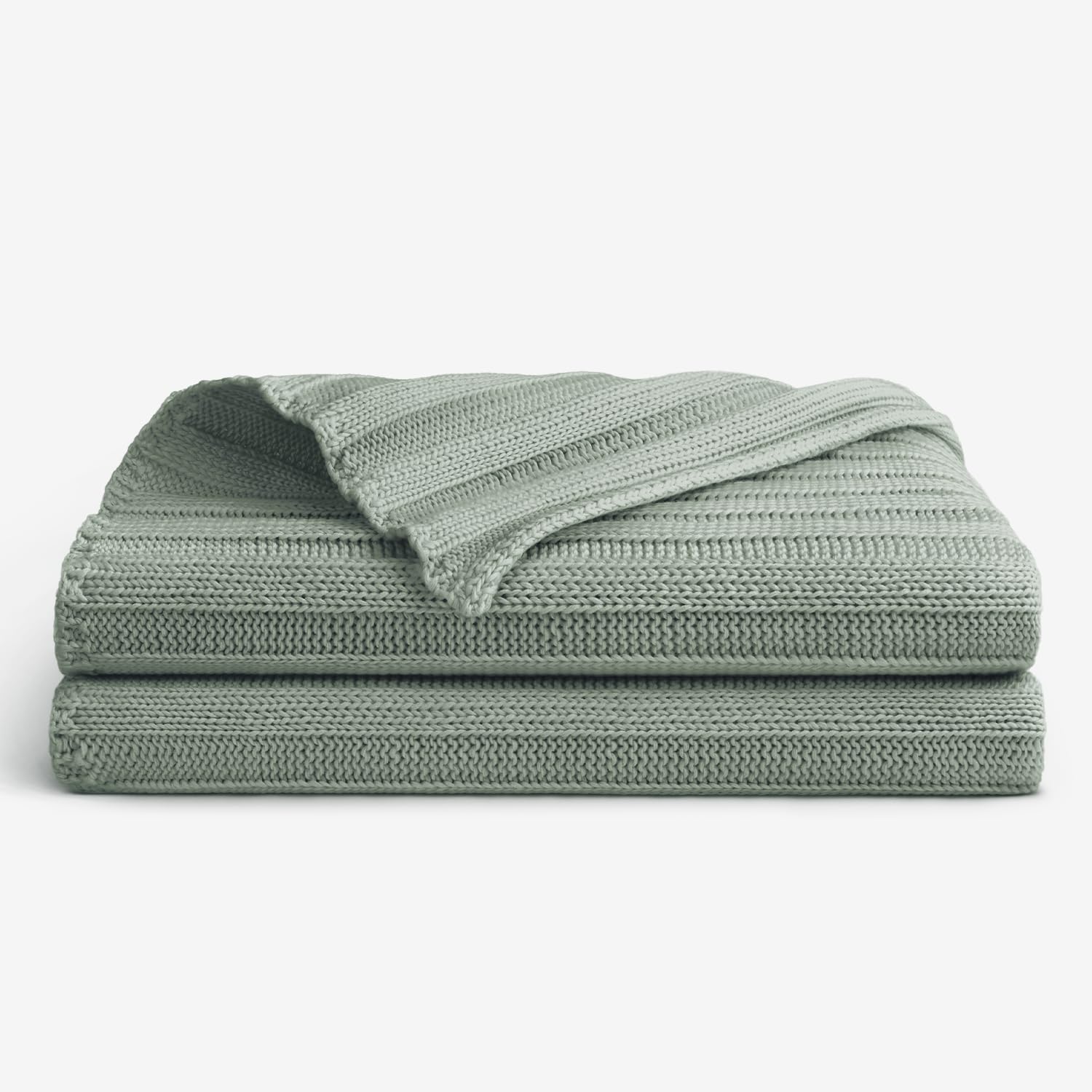 100% Cotton Knitted Throw Blanket - Soft and Breathable, All-Season Pure Cotton Blanket for Bed, Couch, Sofa - Made in Turkey - Ideal for Home, Living Room, and Bedroom DecorOEKO-TEX STANDARD 100