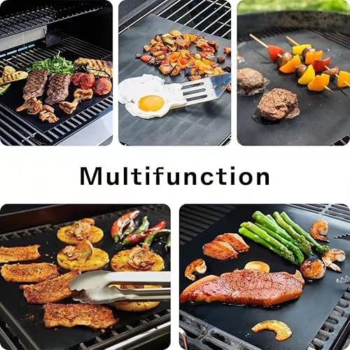 Miniatura 5 de Forros para horno para freidora de aire compatibles con Ninja SP101 y Cuisinart TOA-70 Air Fry, 4 piezas reutilizables para horno antiadherente para