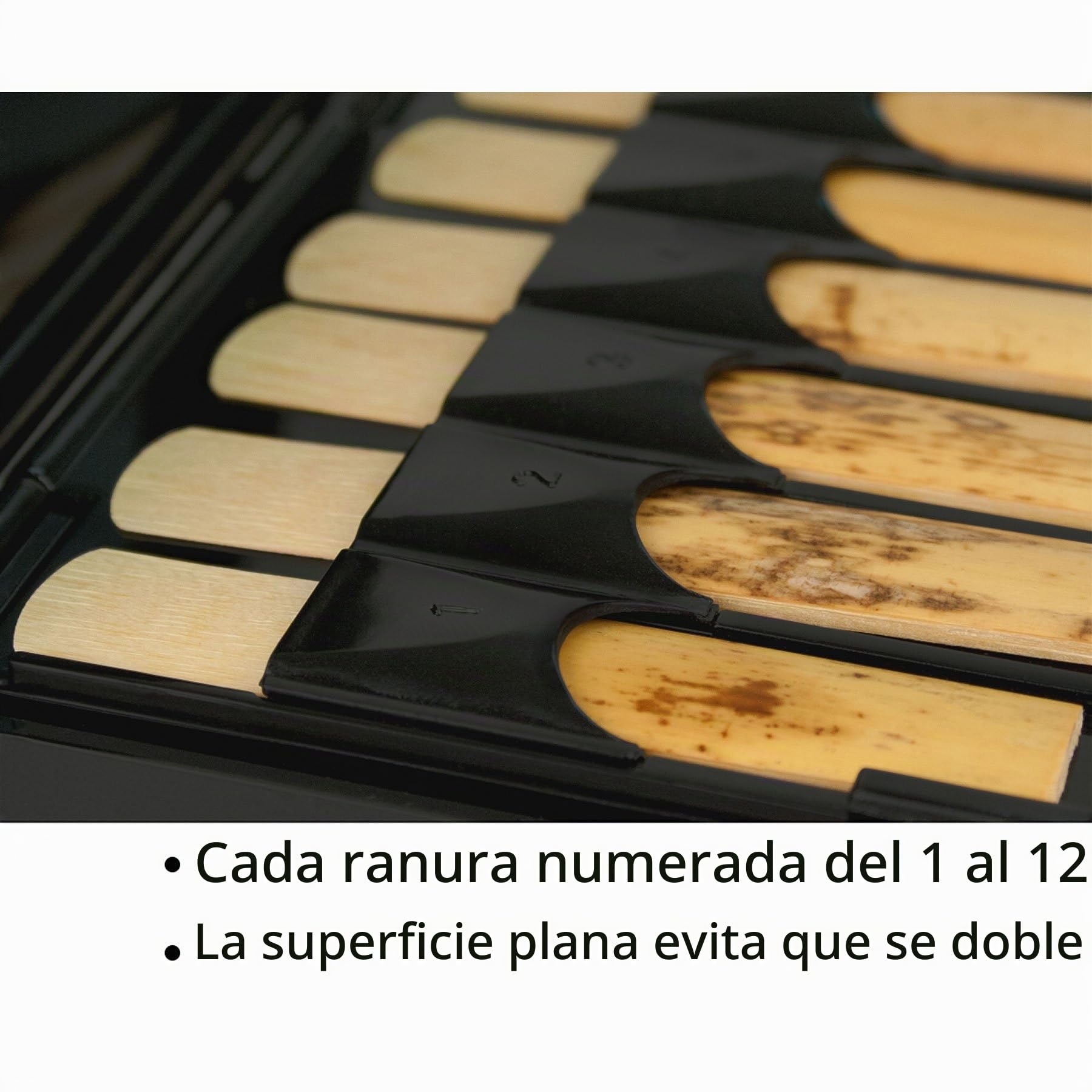 Protec A250 - Estuche para lengüetas de clarinete, color negro