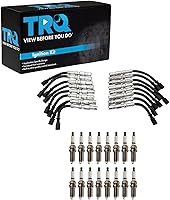 Vista 50 de Kit de Bujías de Iridium TRQ 5 Piezas Bujías de Iridium Compatibles con Chevrolet Aveo 2004-2008 2007-2008 Aveo5