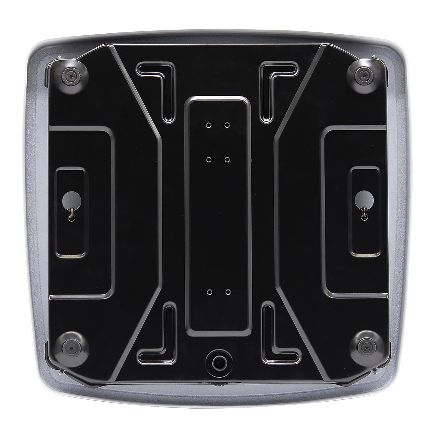 Taylor Battery Free Analog Scales for Body Weight, 330LB Capacity, Easy to Read Large 4.25-inch Dial, 10.3 x 10.6-inch Vinyl Mat Platform, Black