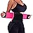 VENUZOR Waist Trainer Belt for Women - Waist Cincher Trimmer - Slimming Body Shaper Belt - Sport Girdle Belt (UP Graded)(Hot Pink,Small)
