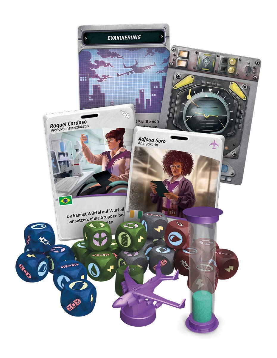 Asmodee Pandemic: Schnelles Einsatzteam, Familienspiel, Strategiespiel, Deutsch
