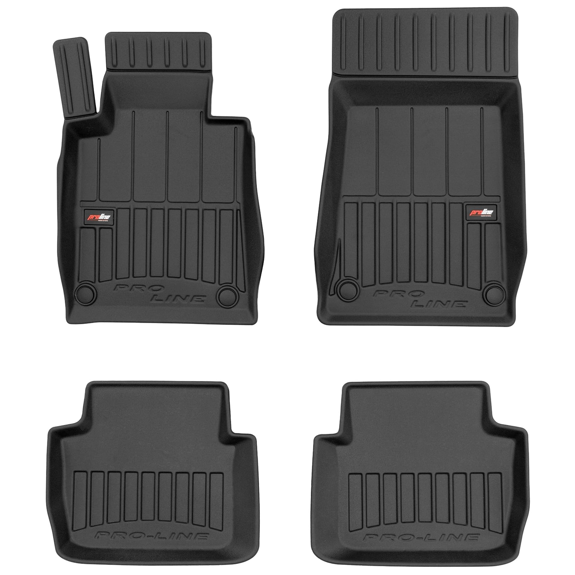 MOTOS Alfombrillas de Goma para BMW Serie 3 E46 1998-2005 Mejore la Comodidad de Sus Viajes con la Alfombra Antideslizante Car 3D- Alfombrillas de Coche para Varias Estaciones