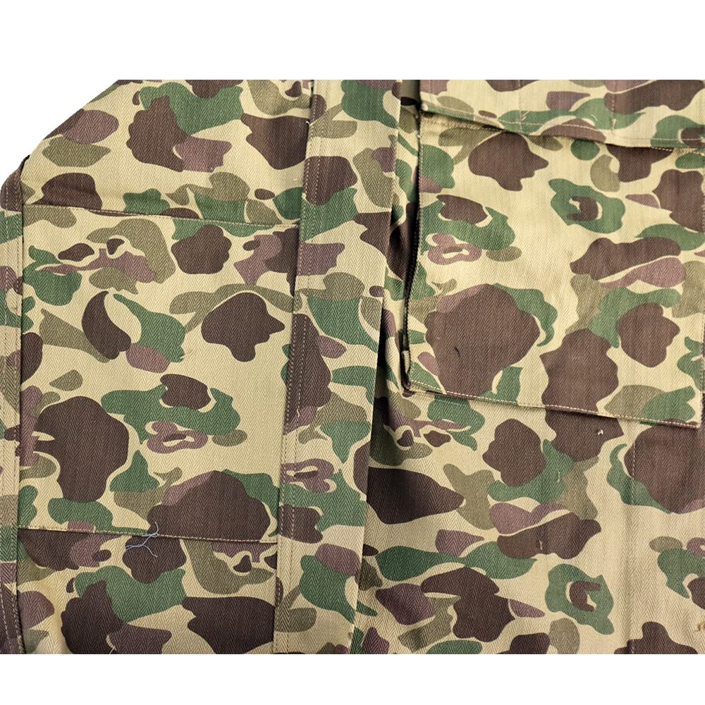 Pacific Camouflage Army HBT Veste de survêtement à chevrons rétro WW2 US