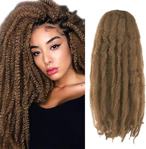 Marley Twist Braiding Hair – 24 Inch Cuban Twist Hair Extensions, Soft Natural K