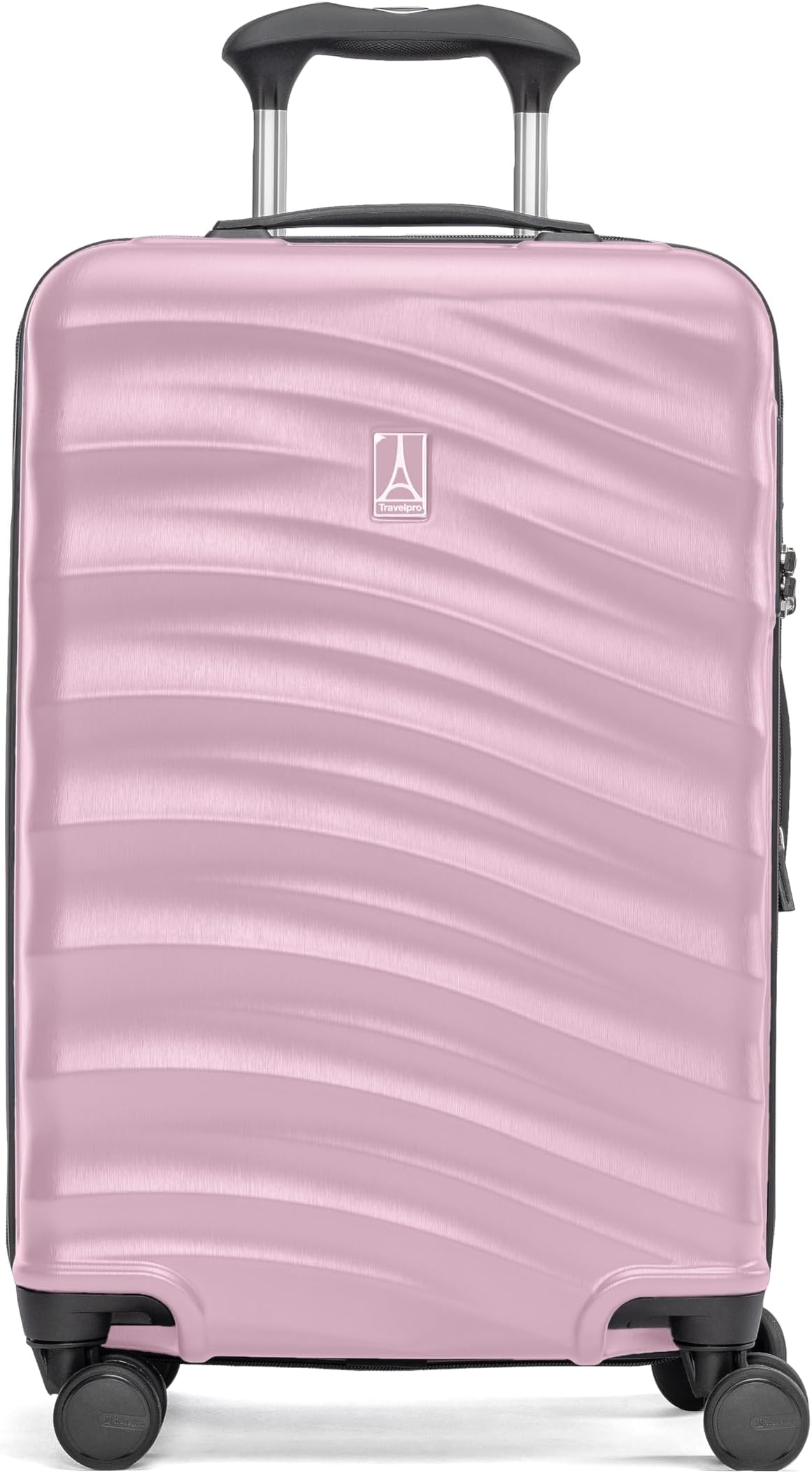 Maxlite Air V2 Hardside Expandable Carry on Luggage, 8 Spinner Wheels, Lightweight Hard Shell Suitcase, TSA lock, Pink, Carry On 20-Inch