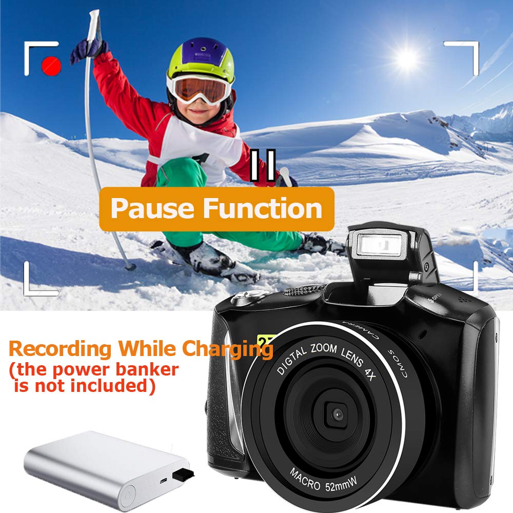 Amazon | デジタルカメラ フルHD 2.7K ブログカメラ 48.0メガピクセル