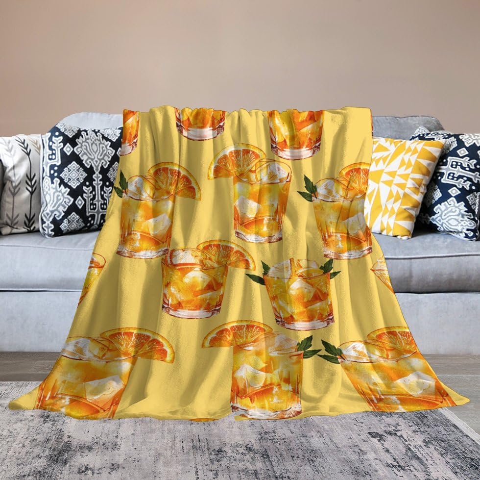 Couverture flanelle boisson plaid salon lit toutes saisons