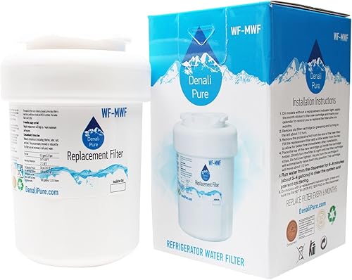 Filtro de agua de repuesto para refrigerador General Electric PSS25SGNABS – Compatible con General Electric MWF, cartucho de filtro de agua para