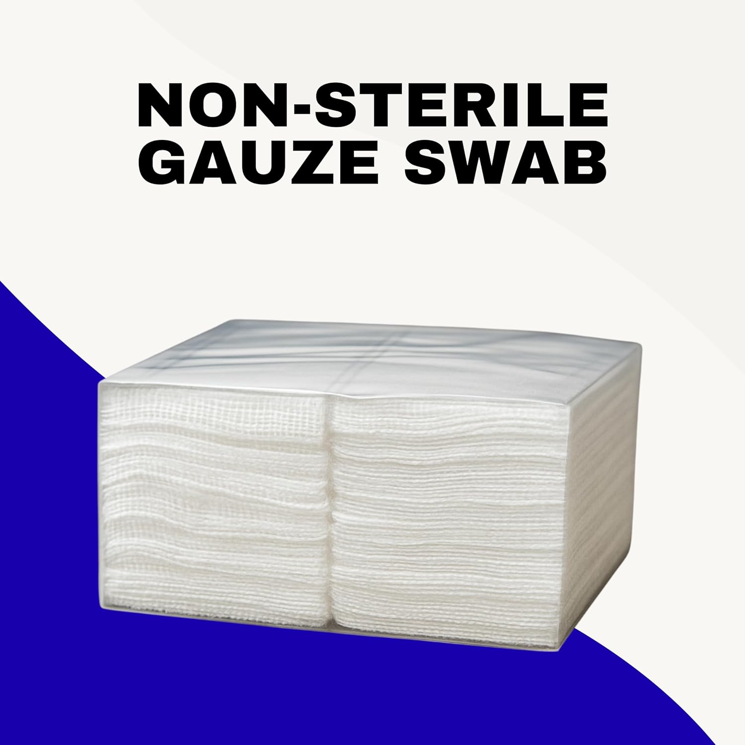 SMDPL Non-Sterling Gauge Swab 5 cm x 5 cm, 12-Pli-Chav Care, Dressing and Cleaning Medical Cotton Pad (100 Swab Pack) SMDPL Non-Sterling Gauge Swab 5 cm x 5 cm, 12-Pli-Chav Care, Dressing and Cleaning Medical Cotton Pad (100 Swab Pack)