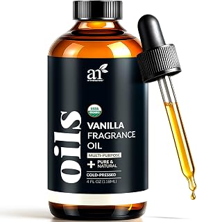 artnaturals 100% Pure Vanilla Essential Oil - (4.0 Fl Oz / 118ml) - Premium Undiluted Therapeutic Grade Natural - Aromatherapy for Diffuser, Skin and Hair Growth
