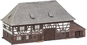 FALLER 232334 Maison Vieille Ville Avec Bar – Kit Bâtiment Échelle N (1:160) Pour Réseau Ferroviaire
