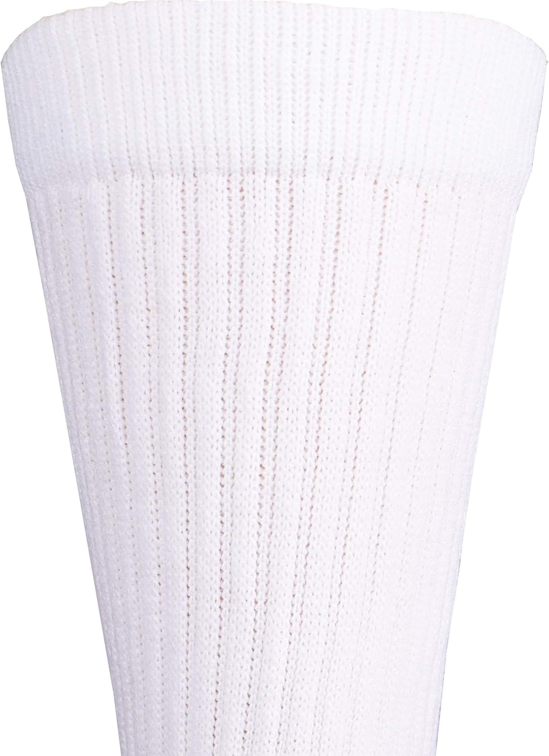 Truform Mid Calf Compression Socks for Men, 15-20 mmHg Medical Support, Crew Length, White, Medium - Image 7