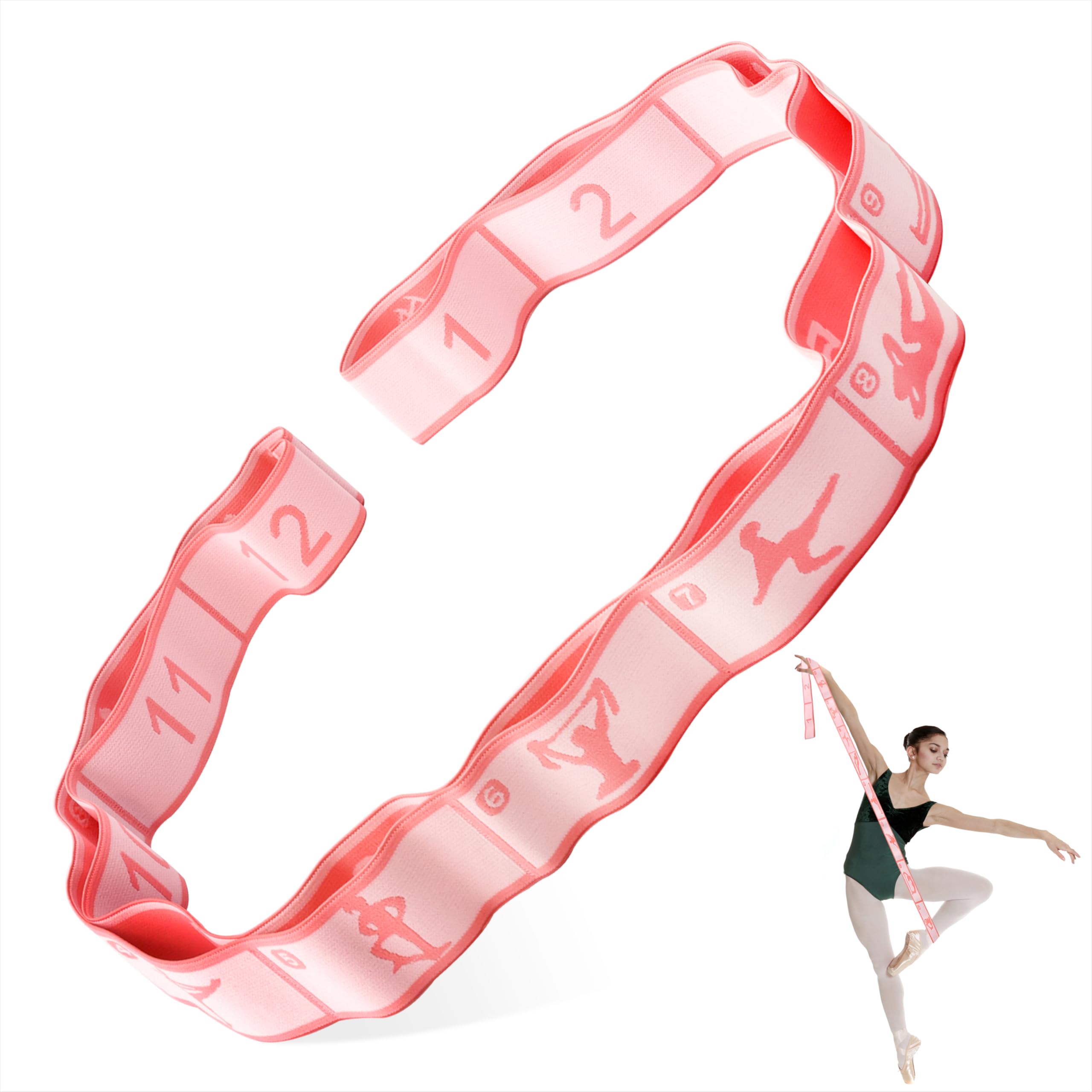Fasce Elastiche Per Allenamento RENRANRING – Set Da 3 Con Borsa, TPE, Senza Lattice, Per Fitness E Riabilitazione - 3