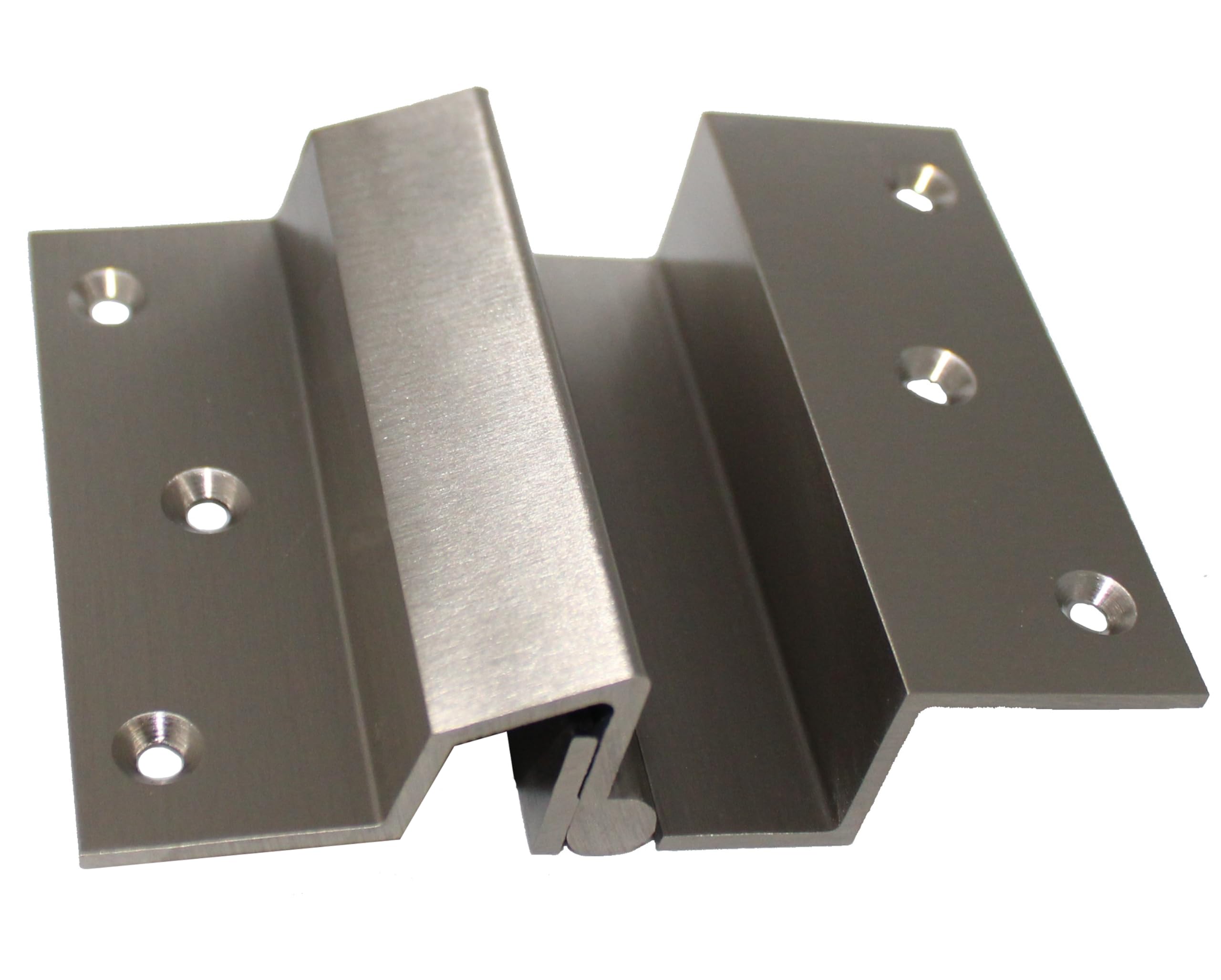 RiseOm Duck Hinges of Brass (Pack of 2, Half Overlay(75x19x19) mm-SS)