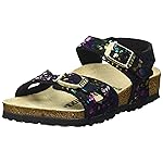 Birkenstock Rio Kids Black Confetti Pop Microfiber 7 US Infant