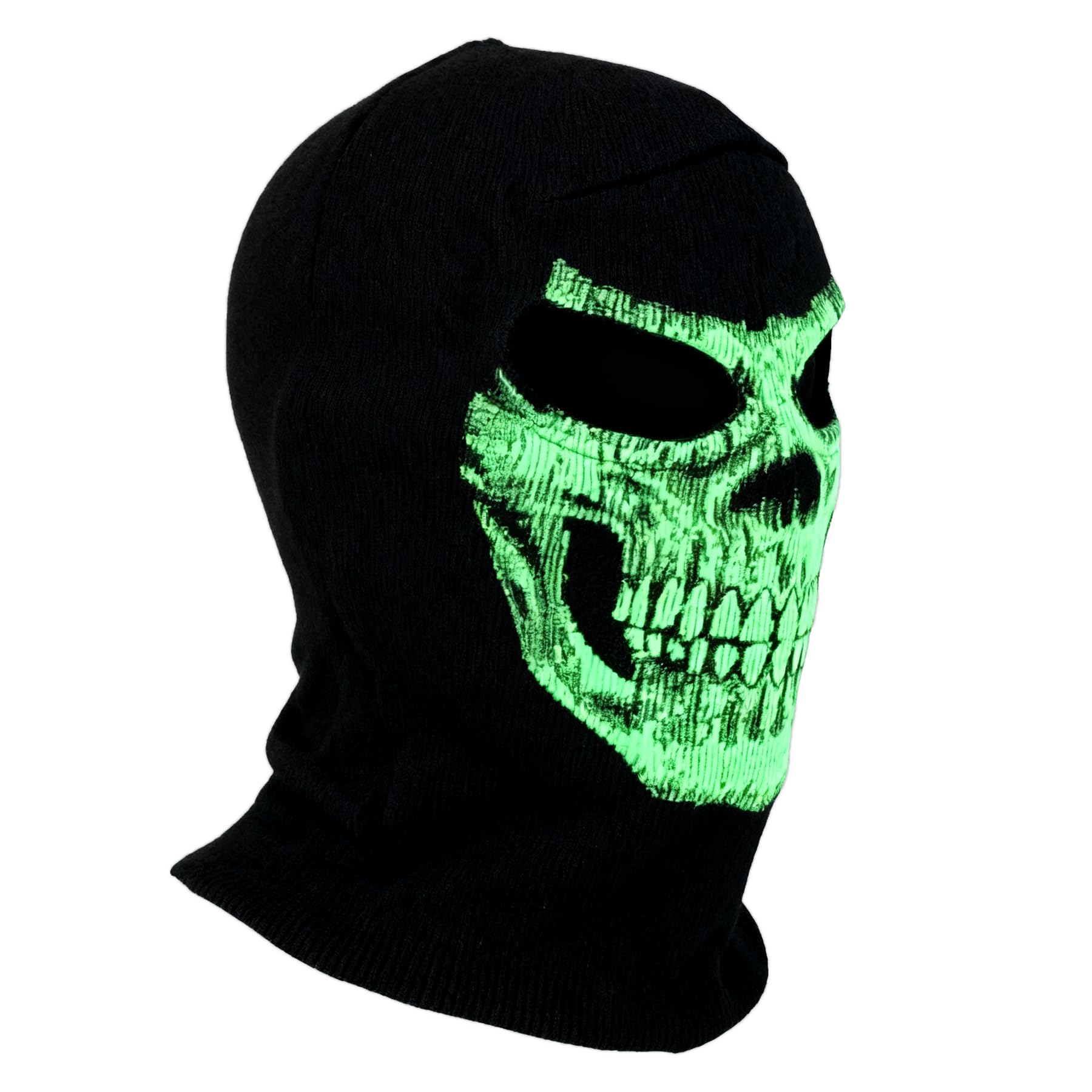 SGHE Skeleton Skull Halloween Balaclava Cap Face Mask With Gloves Glow in The Dark for Gift Game Cosplay Costume Cycling Outdoor Sporting Camping Hiking Warm - Image 4