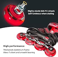 Vista 25 de PAPAISON Adjustable Inline Skates Boys Ages 4-16, Roller Skates for Girls Kids Ages 5-8 8-12 with Full Light Up Wheels, Outdoor Skates Illuminating