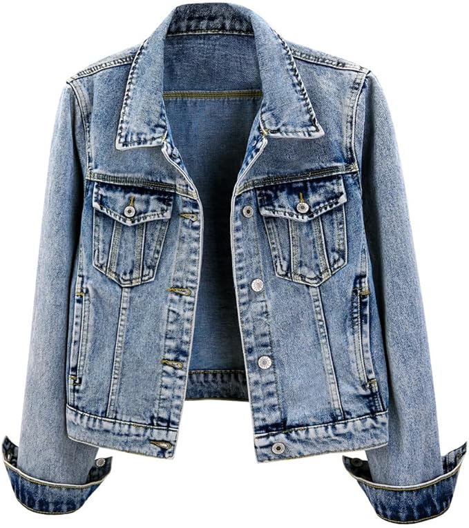 Blue denim jacket