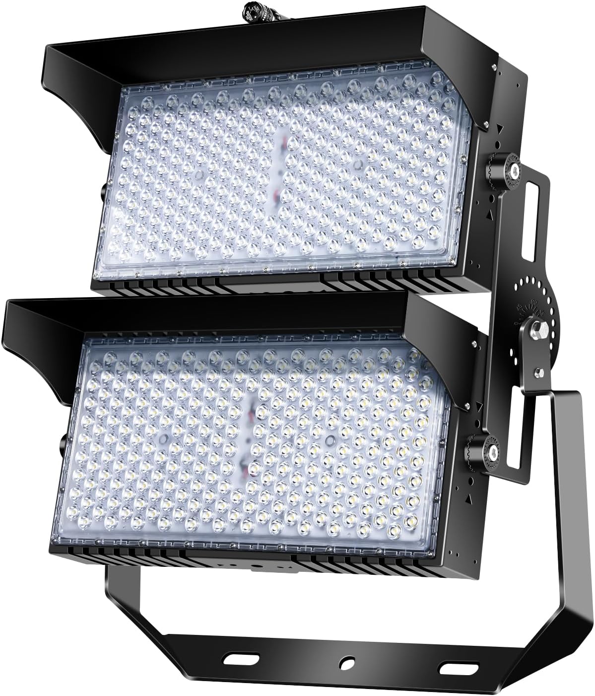 Juyace 900W LED Stadium Light 117,000LM, IP65 Waterproof Outdoor Flood Light for Sports Fields & Arenas, Replaces 2500W MH, 5000K Daylight, High Mast Mount with Power Cord