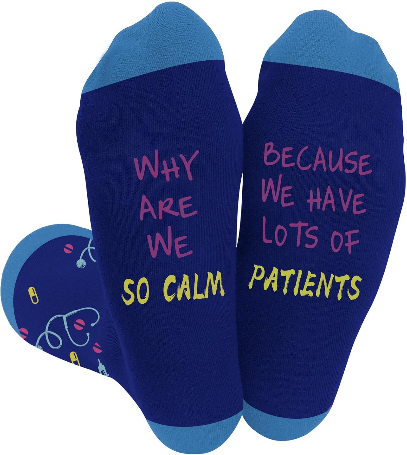 Nurse Socks Funny Nurse Practitioner Gifts Nurses Appreciation Gift Cute Christmas Nursing School Nurses Week Gifts