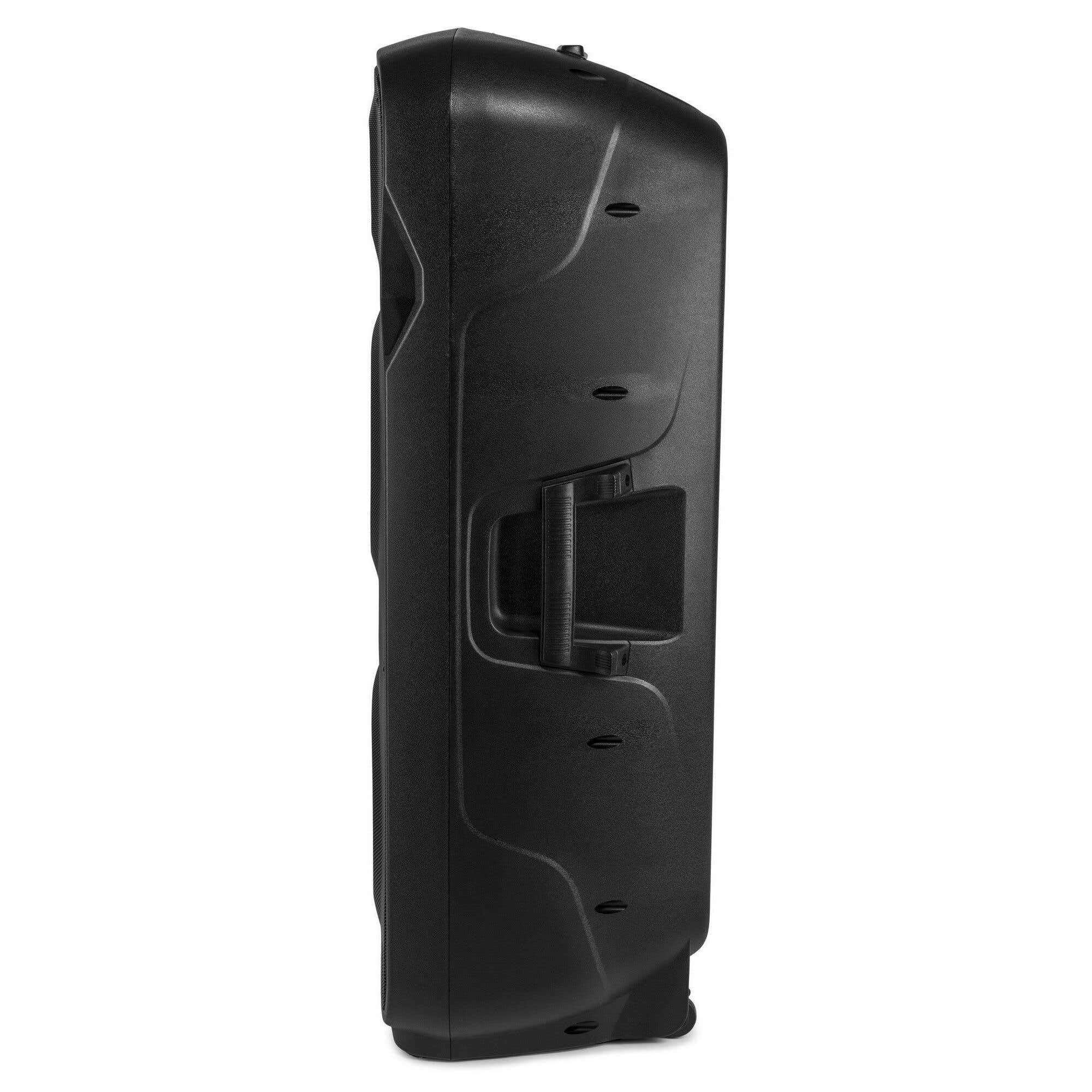 Vonyx AP215ABT - Altoparlante basso da 38 cm, con Bluetooth, 1200 W di potenza, Mp3, USB, SD, Hi-End, Tweeter, amplificatore integrato, uscita in linea 15"