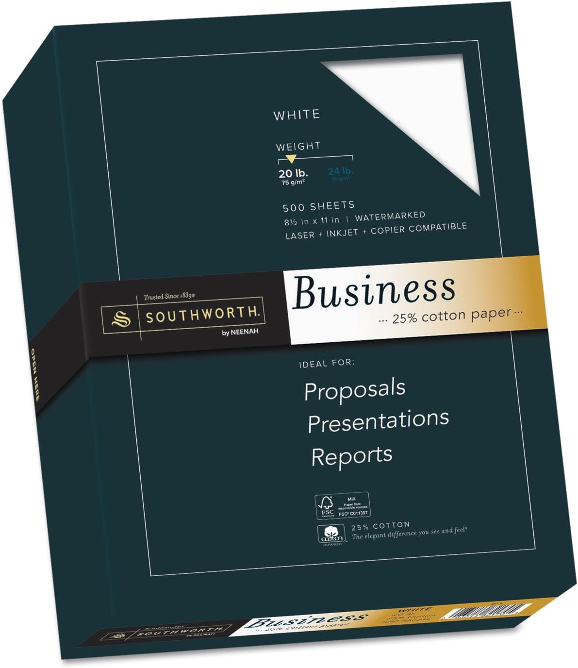 25% Cotton Business Paper