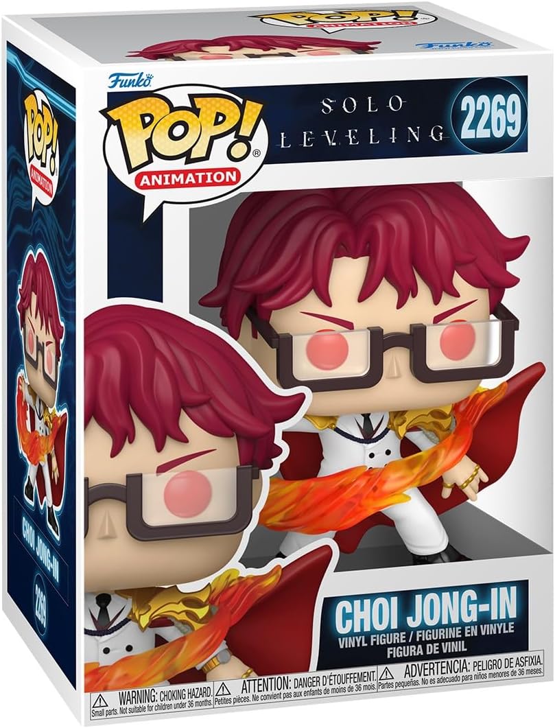 Funko Pop! Animation: Solo Leveling - Choi Jong-in - Collectable Vinyl Figure - Gift Idea - Official Merchandise - Toys for Kids & Adults - Anime Fans - Model Figure for Collectors and Display