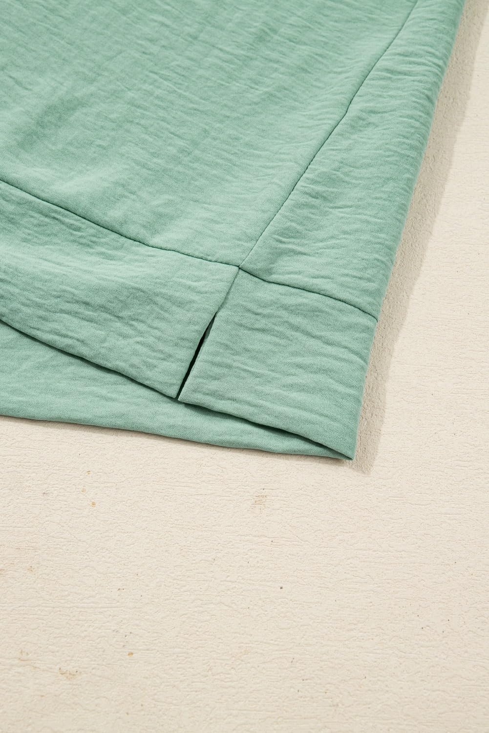 SHEWIN Women Smocked Neck Tops 3/4 Sleeve Loose Fit Shirts Business Dressy Casual 2026 - Image 9