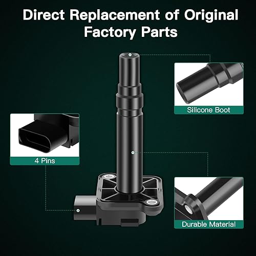 Miniatura 4 de SCITOO Juego de bobinas de encendido 100% nuevo compatible con Audi A4A6 para Quattropara A8A8 para Quattropara Quattropara RS6para TT 1997-2007