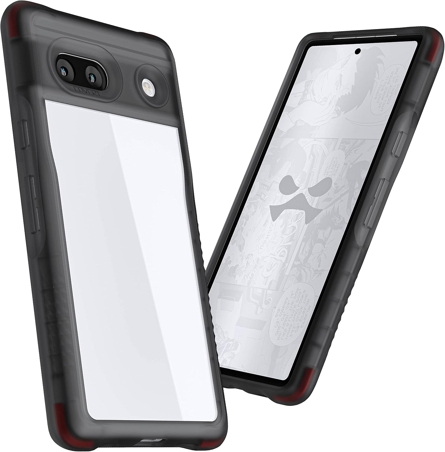 Ghostek COVERT Google Pixel 7a Case Clear with Ultra Slim Thin Design and NonSlip