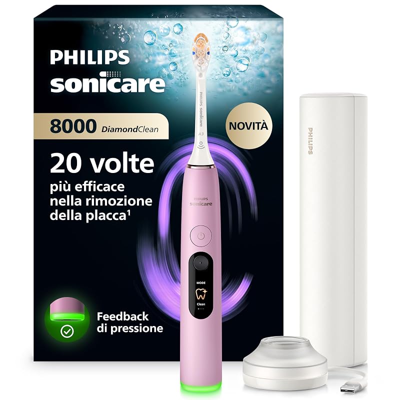 Philips Sonicare DiamondClean 8000 — con guida alla pressione