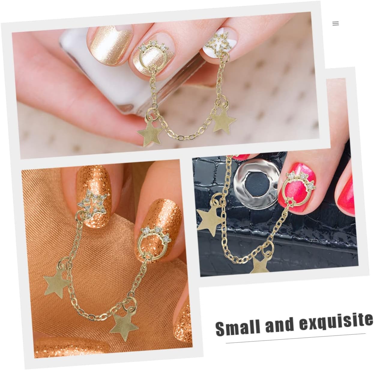 Ipetboom 4pcs Nail Art Studs Butterfly Bow Nail Drill Women Manicure Accessory Craftsmanship Zirconia Earrings