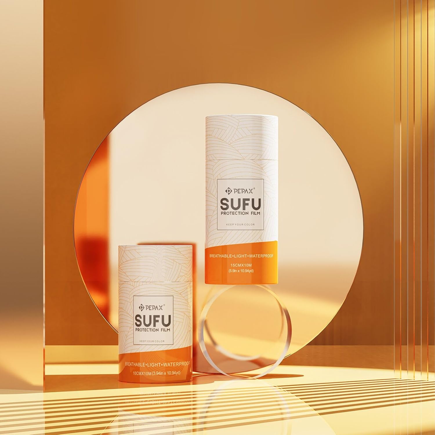 PEPAX SUFU Tattoo Aftercare Bandage - 4"x 10 Yard Second Skin Tattoo Cover Up Patch Waterproof Tattoo Bandage Breathable Tattoo Cover Up Tape Transparent Tattoo Wrap for Healing Tattoo Protection Film - Image 6